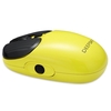 DEEPSKY BG90 souris rechargeable sans fil bimode BT5.0 + 2.4G souris optique avec 6 souris de jeu de bureau DPI réglables jaune