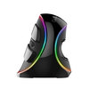 Delux M618 plus optique souris filaire optique RVB avec 6 boutons pour ordinateur portable PC de bureau