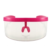 Demi-masque facial lunettes de protection solaire grand miroir lunettes de soleil demi-masque protecteur de protection lunettes de soleil UV lunettes de sport de plein air