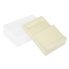 Dentaire Porte-foret Dentaire Bur Support Organisateur Container Displayer Transparent Couverture En Plastique Accessoire Dentaire 168 Trous