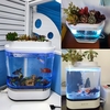 Desgeo Amphibious Fishbowl Pro 1.5L Flower & Fish Culture Smart Touch Fish Tank avec mode d