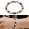 Design classique Style Punk inox 316L acier inoxydable spécial motard vélo lien chaîne Bracelet haute polie bijoux