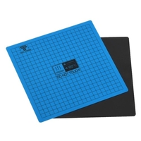 Deux arbres 220 * 220mm lit chauffant magnétique Surface de construction plate-forme impression bande de lit Flexible autocollant de lit chaud