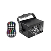 Disco Light Portable 8 lentilles LED projecteur de scène activé par le son DJ Disco Lights