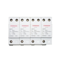 Dispositif de protection contre les surtensions de maison 380V dispositif de protection contre les surtensions à basse tension 4P dispositif de protection L-ightning