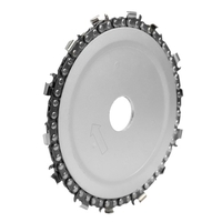 Disque de chaîne de meuleuse de 5 pouces 14 dents 22mm disque de sculpture pour le travail du bois pour meuleuse d