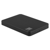 Disque dur externe portable 2.5 pouces USB 3.0 HDD haute vitesse de transmission / Plug and Play / pour PC / ordinateur portable / bureau noir 500 Go