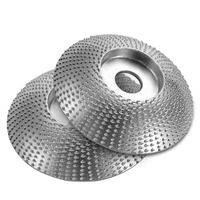 Disque rotatif pour meule en bois,  ponçage de disque abrasif pour sculpture sur bois - 85mm