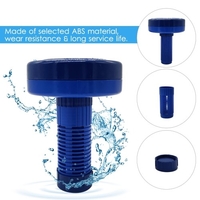Distributeur de produits chimiques flottant KKmoon avec dispositif de dosage de distributeur de produits chimiques réglable à Rotation d
