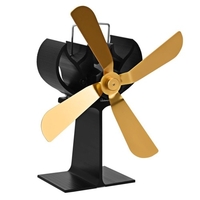Distribution efficace de la chaleur de 4 ventilateurs de cheminée de maisons de ventilateurs