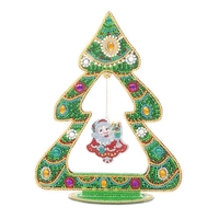 DIY Diamant Peinture Lumious Arbre De Noël Foret Diamant Broderie Kit DIY Décoration De Bureau De Noël