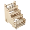 DIY En Bois Pigment Rack Plusieurs Couches Peinture Fournitures Organisateur Peinture Pigment Brosses Stylos Titulaire