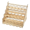 DIY En Bois Pigment Rack Plusieurs Couches Peinture Fournitures Organisateur Peinture Pigment Brosses Stylos Titulaire