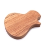 Délicat en bois Guitare Pick Set Plectrum Storage Holder Case Box avec 3 pcs Médiator de Guitare Bois Guitare Accessoires