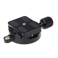 DM-55 Clamp et plaque QR Quick Release avec Gradienter pour 55mm Rotule Arca Swiss RRS Wimberley