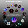 DM30 4G Montre intelligente Bracelet de sport WiFi GPS BT Smartwatch Écran tactile Android 9.1 Prise en charge de la carte Nano SIM Appel téléphonique Double caméra 5MP Moniteur de fréquence cardiaque Reconnaissance faciale