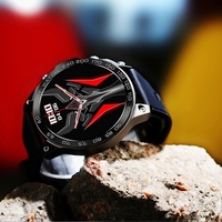 DM50 1, 43 pouces AMOLED Full Touch Screen Montre de sport intelligente Fitness Tracker Montre-bracelet