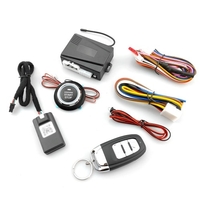 Démarreur à distance 12.0V pour voiture entrée sans clé PKE démarreurs de moteur à distance BT Kit de verrouillage central de contrôle de téléphone avec 2 télécommandes