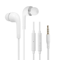 Docooler Casque intra-auriculaire filaire de 3, 5 mm avec microphone