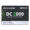 Docooler DC2000 2TB 2.5 pouces SSD interne solide Stable lecteur SATA III Interface lecture rapide et vitesse de câblage pour ordinateur portable