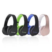 Docooler JH-812 Casque stéréo BT Sans fil BT 4.1 Casque 3.5mm Lecteur MP3 Carte TF Radio FM Mains libres Black + DIY Tri Fidget Spinner
