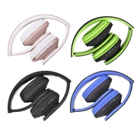 Docooler JH-812 Casque stéréo BT Sans fil BT 4.1 Casque 3.5mm Lecteur MP3 Carte TF Radio FM Mains libres Black + DIY Tri Fidget Spinner