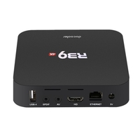 docooler r39 intelligent android 6.0 uhd quad core case rk3229 tv 4k 1g / 8g des mini - pc wifi h.265 nous plug + diy tri - réponse spinner