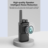 Docooler T1 talkie-walkie 16 canaux émetteur-récepteur FM professionnel Radios bidirectionnelles portables Rechargeables avec batterie et Dock de charge