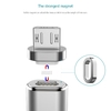 dodocool 3, 3 m / 1, 2 m Câble magnétique magnétique amovible de charge et de synchronisation avec voyant LED Argent