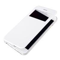 dodocool Flip PU cuir Ultra Slim cas couvrir seule fenêtre d