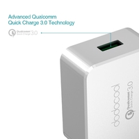 dodocool [Qualcomm Quick Charge 3.0] Quick Charge 3.0 18W USB Chargeur pour LGG5 / HTC un A9 / tablette Sony Xperia Z4 / romaric Mi 5 / LeTV Le MAX Pro nous Plug