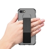 dodocool Slim Case Cristal Ultra protection transparent avec Pliable Support Grip Béquille antidérapante Absorption des chocs résistant aux rayures Shell Cover pour iPhone de 4, 7 pouces 7 Black