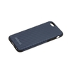dodocool Soft Textured PU cuir TPU cas retour couvrir peau coque de protection pour Apple iPhone de 4, 7" 6 bleu foncé
