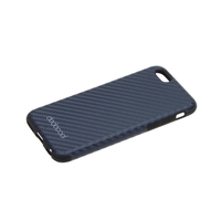 dodocool Soft Textured PU cuir TPU cas retour couvrir peau coque de protection pour Apple iPhone de 4, 7" 6 bleu foncé