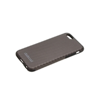 dodocool Soft Textured PU cuir TPU cas retour couvrir peau coque de protection pour Apple iPhone de 4, 7" 6 brun