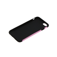 dodocool Soft Textured PU cuir TPU cas retour couvrir peau coque de protection pour Apple iPhone de 4, 7" 6 rose