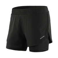 Doorslay Short de course 2 en 1 pour femme,  séchage rapide,  respirant,  exercice d