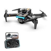 Double caméra 4K télécommande avec fonction Évitement des obstacles à quatre face Photographie avec sac de rangement
