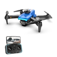 Double caméra 4K télécommande avec fonction Évitement des obstacles à quatre face Photographie avec sac de rangement