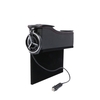 Double USB Port Multifonction En Cuir Catcher Boîte Siège De Voiture Tasse Bobine De Stockage De Poche Organisateur