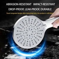 Douche à main,  douche à grand panneau de 4, 7 pouces,  douche à main à économie d