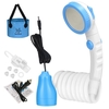Douche de Camping Portable pomme de douche extérieure pour Camping plage natation en plein air voyage randonnée voiture et nettoyage des animaux de compagnie