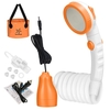 Douche de Camping Portable pomme de douche extérieure pour Camping plage natation en plein air voyage randonnée voiture et nettoyage des animaux de compagnie