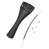 douself 3/4 4/4 Violon Fiddle Cordier Colline Style avec Attache-Cordier 1pcs Tailcord 4 Tuners Fins en Alliage d