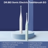 DR. BEI Sonic Brosse à Dents Électrique E0 Sans Fil 1500mAh/IPX7 Étanche/Moteur De Vibration Haute Fréquence/Brosse À Dents À Ultrasons Intelligente