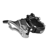 Dérailleur avant de vélo Compatible avec le pédalier 42-34-24T/42-32-22T pièce de rechange de dérailleur avant en acier massif