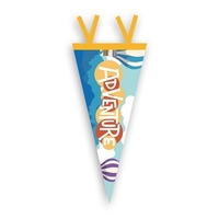 Drapeau de Camp en plein air Fanion Équipement de Camping Tente de Camping Drapeau Décoration Triangulaire Bruant Pique-Nique Maison Fête Tente Drapeau