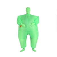 Drôle Taille adulte Costume Full Body gonflable Costume Air Fan Coup Exploité Up Fancy Dress Halloween Sports Party Fat gonflable Costume Jumpsuit