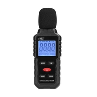 Détecteur de bruit pondéré A 30-130dB Mini dispositif de surveillance des décibels Sonomètre de haute précision Affichage numérique avec rétroéclairage