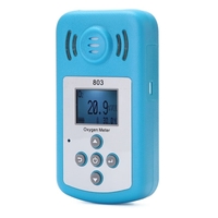Détecteur de Concentration Oxygen(O2) Portable oxygène compteur avec affichage LCD et alarme sono-light